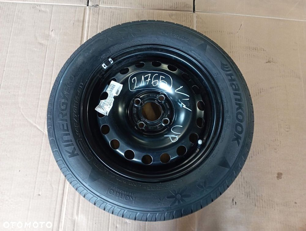 VW UP KOŁO ZAPASOWE ZAPAS 165/70 14" ET35 5,5Jx14H2 1S0601027 - 1
