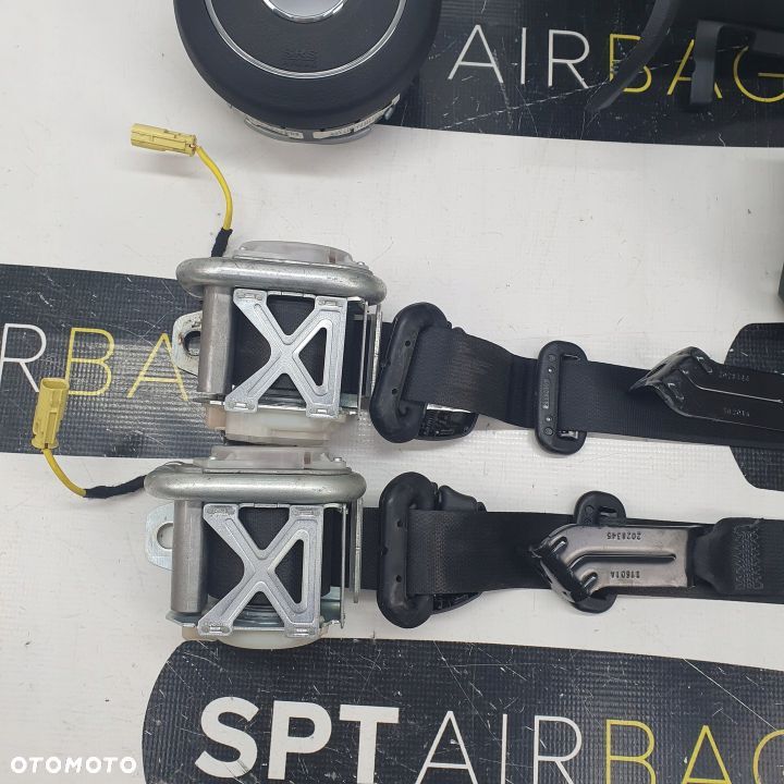 JEEP WRANGLER 3 JK ZAŚLEPKA PASAŻERA PODUSZKI AIRBAG AIR BAG PASY KIT SET - 5