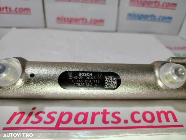 ZD30 Euro4 Senzor presiune+ supapa retur  Rampa de injectie Nissan Atleon, Cabstar, Patrol Renault Maxity, Mascot - 5