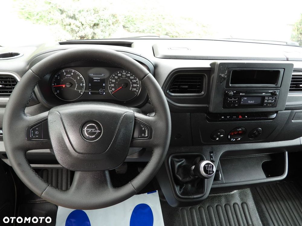 Opel MOVANO PLANDEKA 10 PALET WEBASTO TEMPOMAT LEDY PNEUMATYKA KLIMATYZACJA  165KM - 32