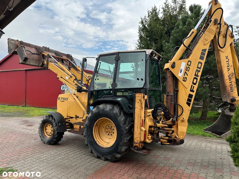 Ford 675D Turbo 4x4 Koparko Ładowarka Koparka - 10