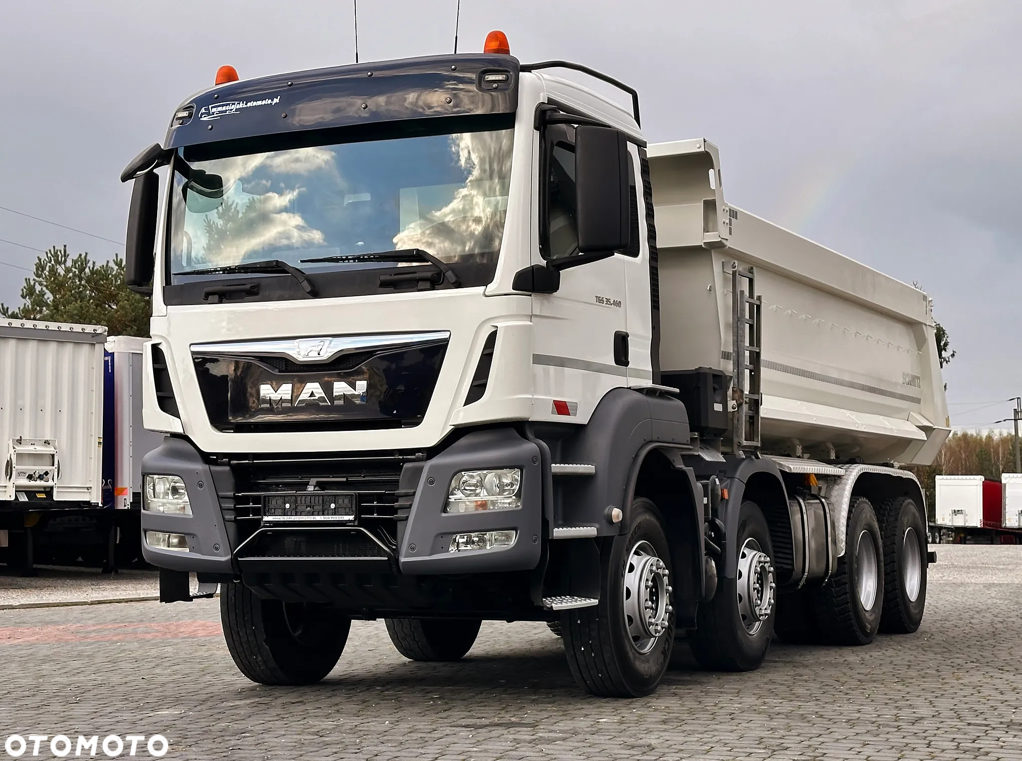 MAN TGS 35.460 8x4 WYWROTKA SCHMITZ MULDA - 34