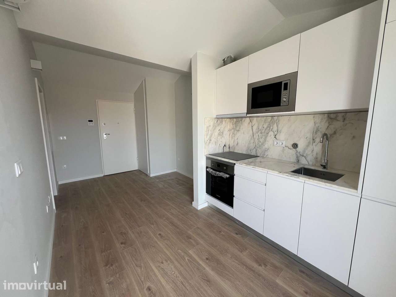 T1 Novo Vista Mar, Último Piso com Solário, Matosinhos Sul, com 48 m² - Grande imagem: 4/23