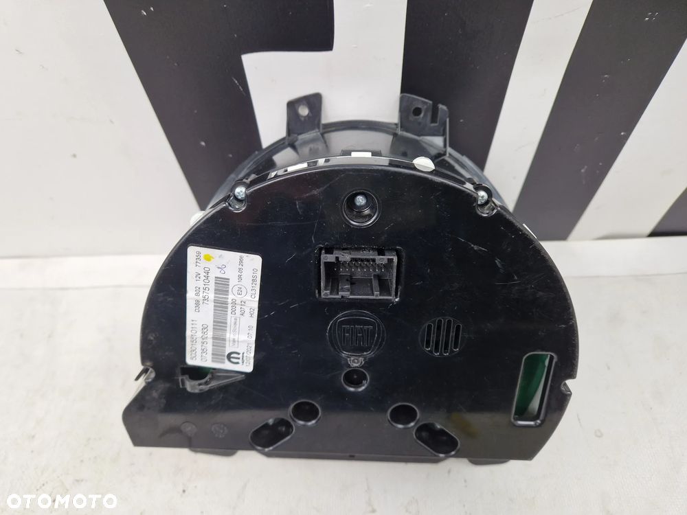 Licznik Fiat 500 benzyna 735751283 - 3