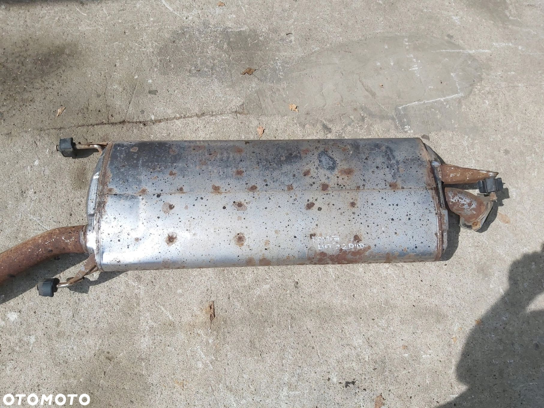 Toyota Rav4 III LIFT 2,2 d4d katalizator AF1 tłumik środkowy 12841 - 3