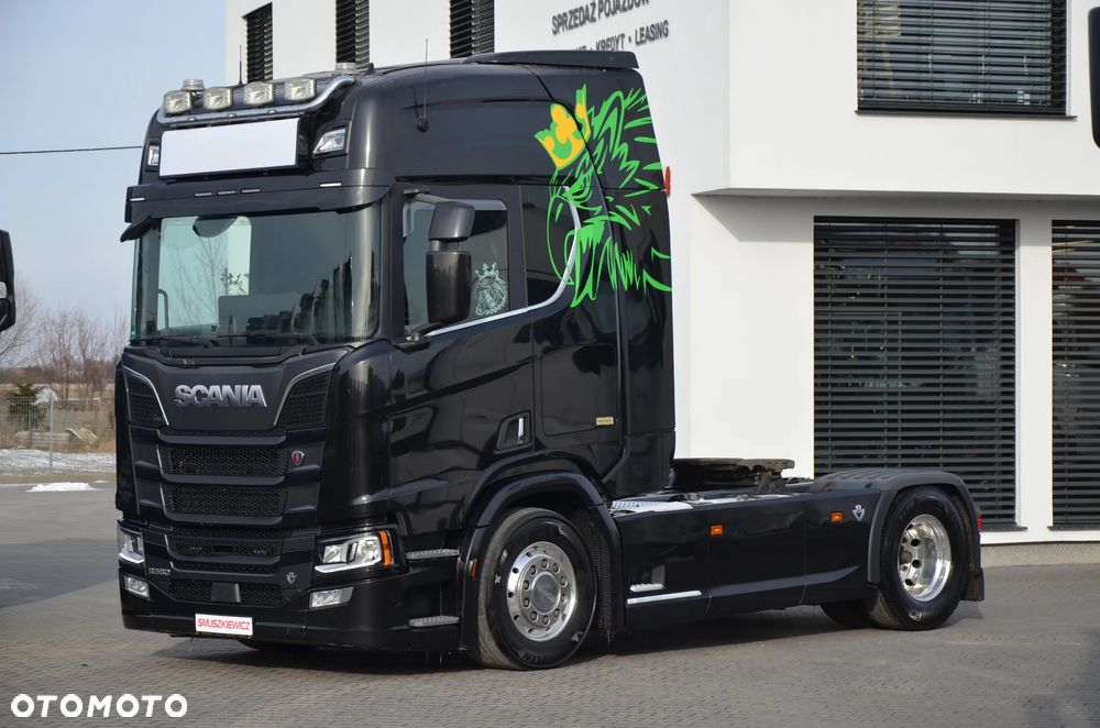 Scania R 580 / V8 / 4 PODUSZKI / KLIMA P. / NAVI /FULL LED / ACC / 7410 - 2
