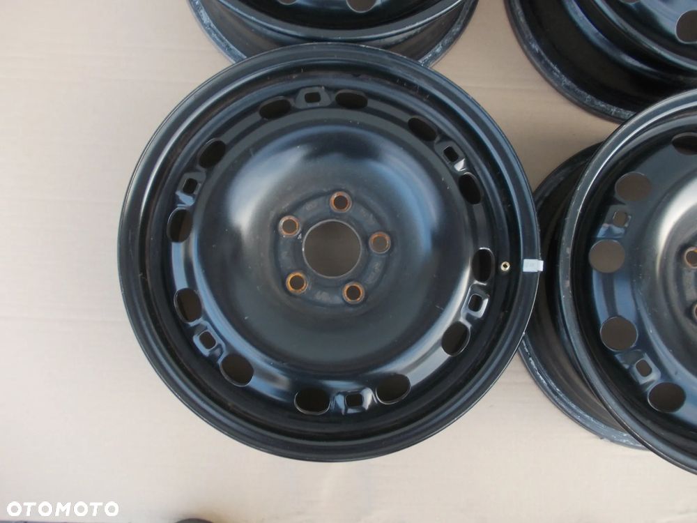 Felgi stalowa komplet VW Polo Seat ibiza Fabia 6J x R15 ET43 6Q0601027G - 3