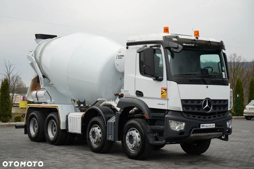 Mercedes-Benz AROCS 3540 / GRUSZKA 9M3 / 8x4 / BETONOMIESZARKA / AUTOMAT / 2022 ROK - 1
