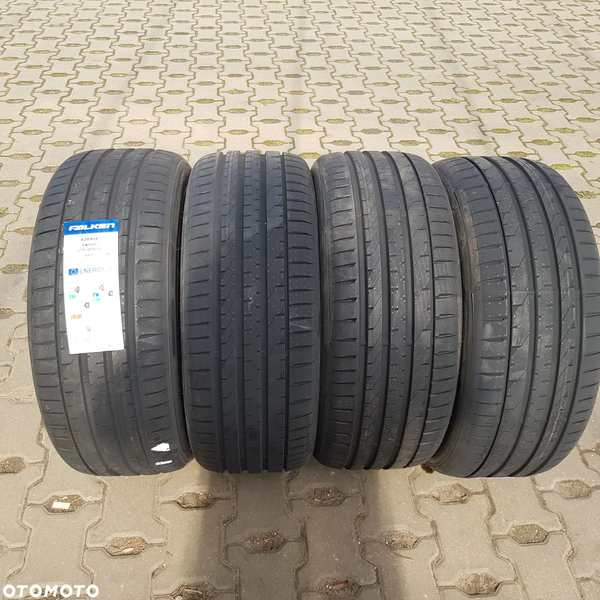 4x 235/45R18 Falken Azenis FK520 Nowy komplet opon letnich Poznań - 1