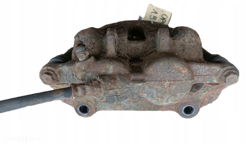 OPEL VIVARO A 01-14 r. 1,9 DCI ZACISK HAMULCOWY Z JARZMEM LEWY PRZÓD + - 2