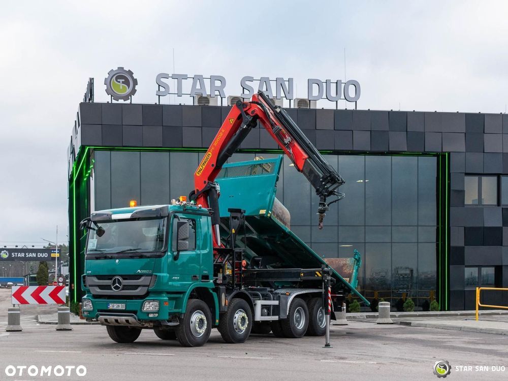 Mercedes-Benz ACTROS 4151 8x4 Palfinger PK 30002 K  HDS Żuraw Wywrotka - 1