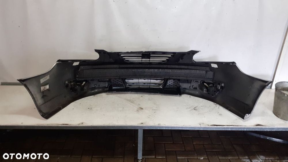 ^ ZDERZAK PRZÓD PRZEDNI SAAB 9-5 AERO SREBRNY HALOGEN - 5