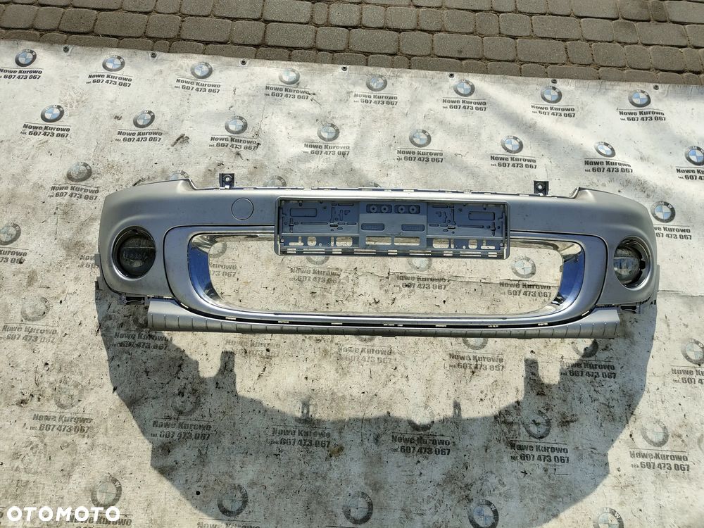 MINI Cooper One R56 LCI po liftingu Zderzak przedni przód Pure Silver - 1