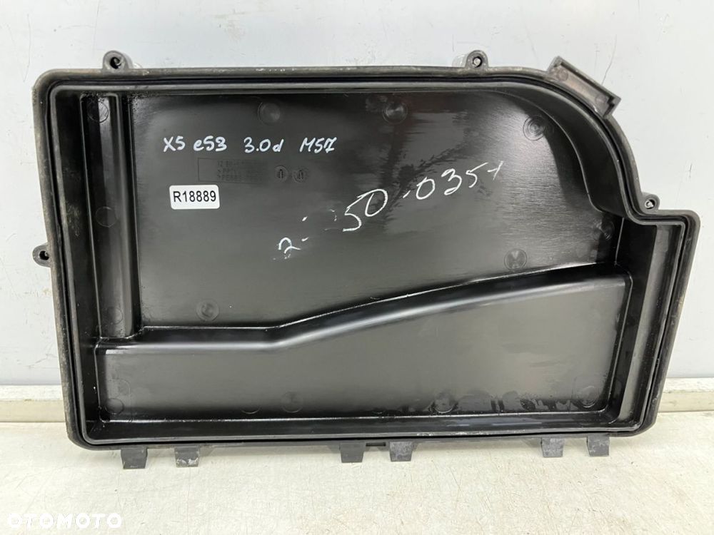 Skrzynka bezpieczników BMW X5 E53 99-06r. 3.0d M57 pokrywa skrzynki zaślepka obudowa 1716067 - 3