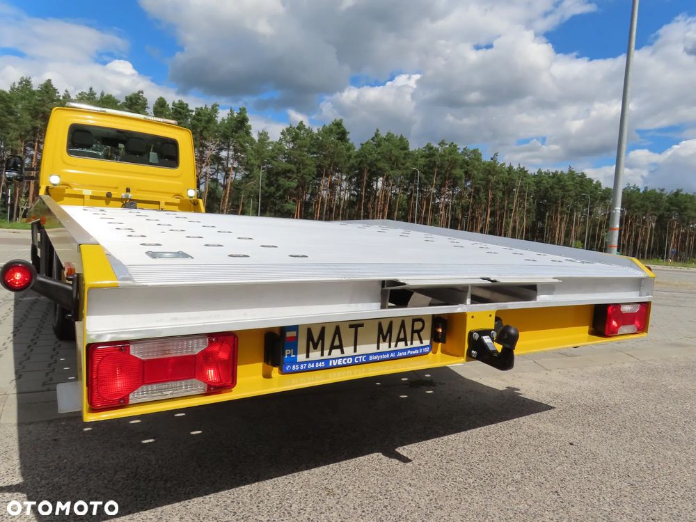 Iveco DAILY 50C18 Laweta POMOC DROGOWA Przewóz Pojazdów AUTOLAWETA 6100 mm Dł. Platformy DMC 3500 Kg Rozstaw Osi 4750 mm WZMACNIANE Zawieszenie Adaptacyjne Pneumatyczne Stan NOWY OKAZJA - 18