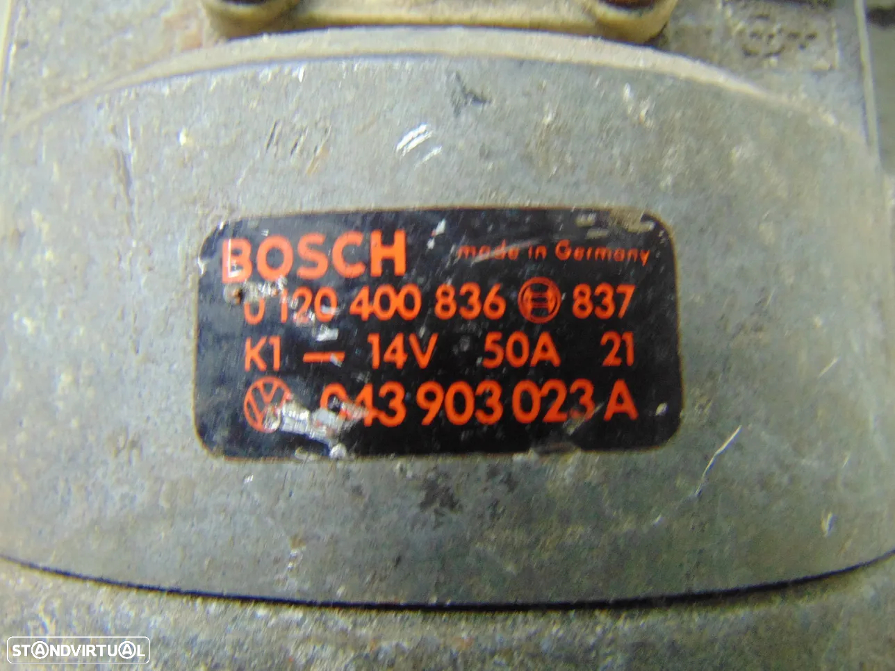 VW Carocha alternador - 4