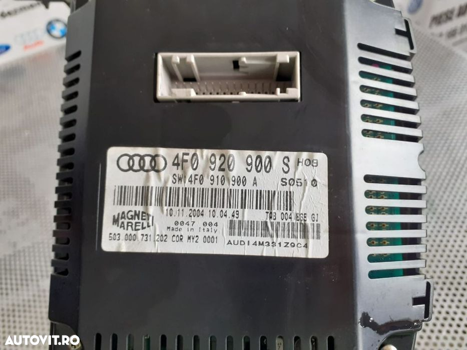 Ceasuri Bord Audi A6 4F C6 2.7 Tdi 3.0 Tdi Volan Stanga Ecran Mare Ceasuri Bord Audi A6 4F C6 2.7 T - 4