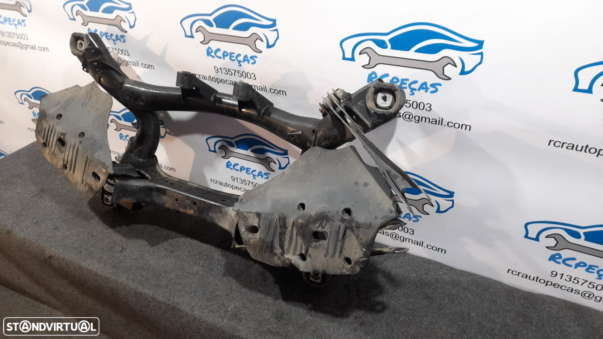 CHARRIOT TRASEIRO TRÁS 6872118 6866983 31106866983 BMW SERIE 3 F30 F31 F35 F80 - 2