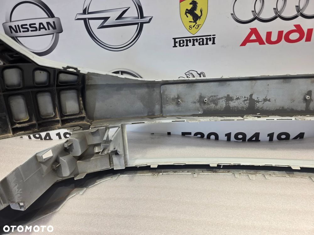 SKODA OCTAVIA 3 III LIFT 16- 5E0 ŁADNY ZDERZAK PRZEDNI PRZÓD NA SPRYSKI I BEZ PDC KOLOR BIAŁY NR 5E0807221N NR AUKCJI NZ2117 - 36