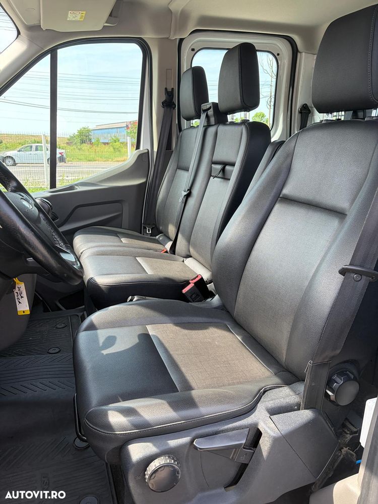 Ford TRANSIT Cabina Dubla 7 locuri 131 CP + set jante de iarna - 9