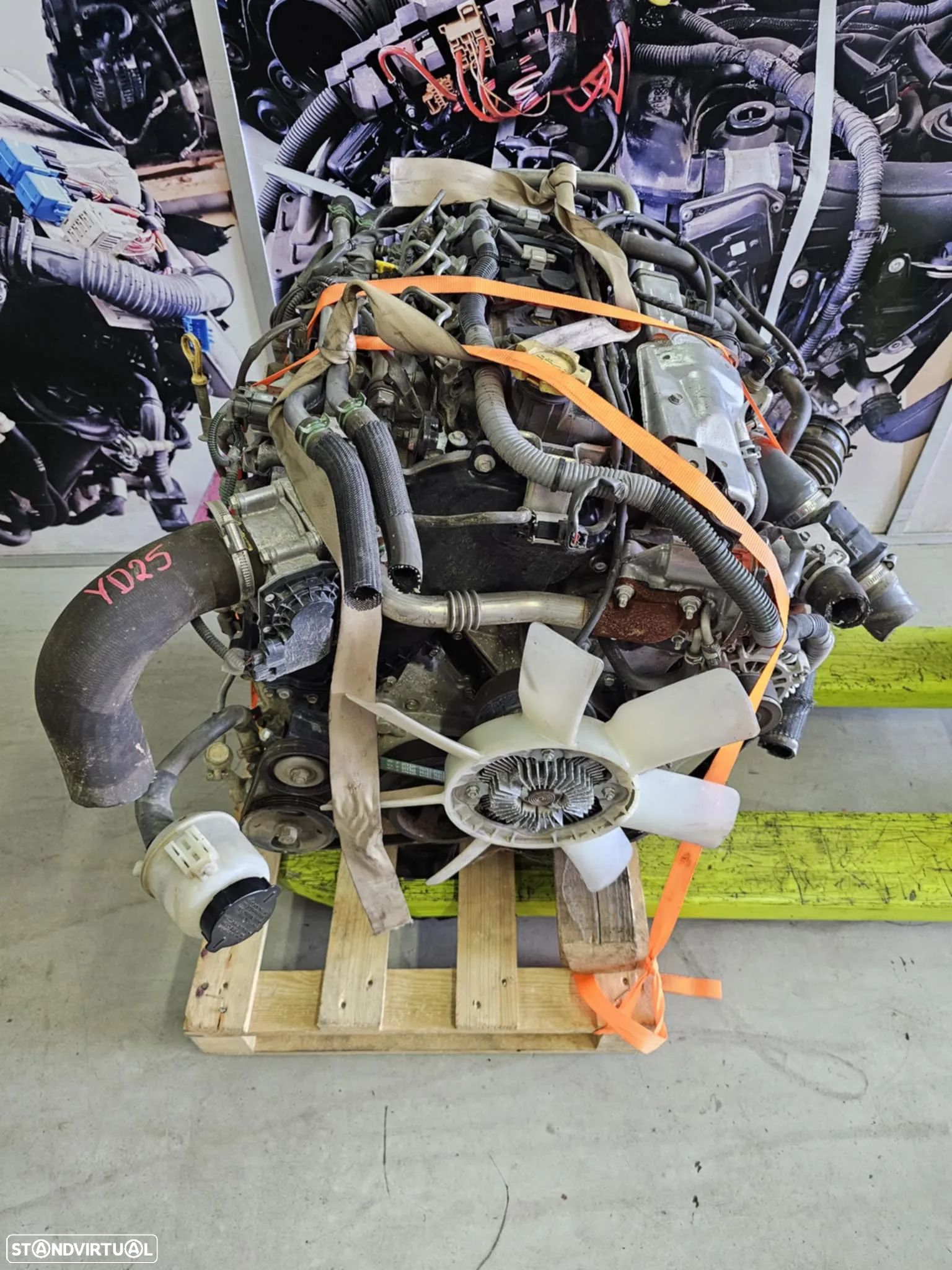 Motor Nissan Cabstar 2.5 DCI, ref YD25 2008 - 1