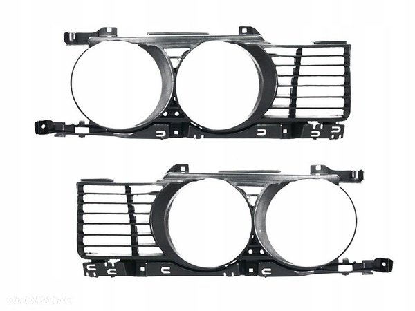 ATRAPA GRILL KRATKA REFLEKTOR BMW 5 E34 1988-93KPL