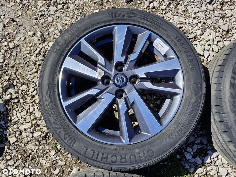 NISSAN MICRA K14 FELGI ALUMINIOWE 16 CALI ET50 4X100  NOTE 195/55R16 - 6