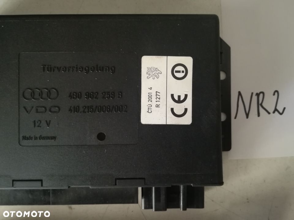 MODUŁ STEROWNIK KOMFORTU AUDI 4B0962258D - 3