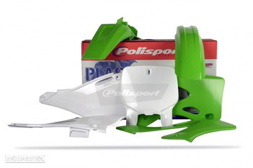 kit plasticos polisport kawasaki kx 125 / 250 - 1