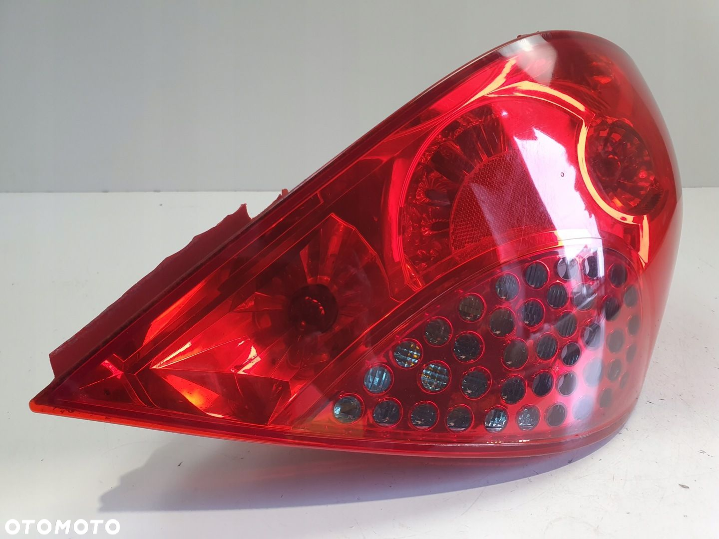 Peugeot 207 HB TYLNA LAMPA PRAWA prawy tył pasażera 9649986580 - 3