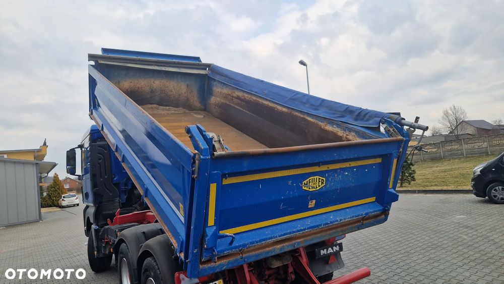 MAN TGS 26.460 Meiller kipper z Niemiec - 31