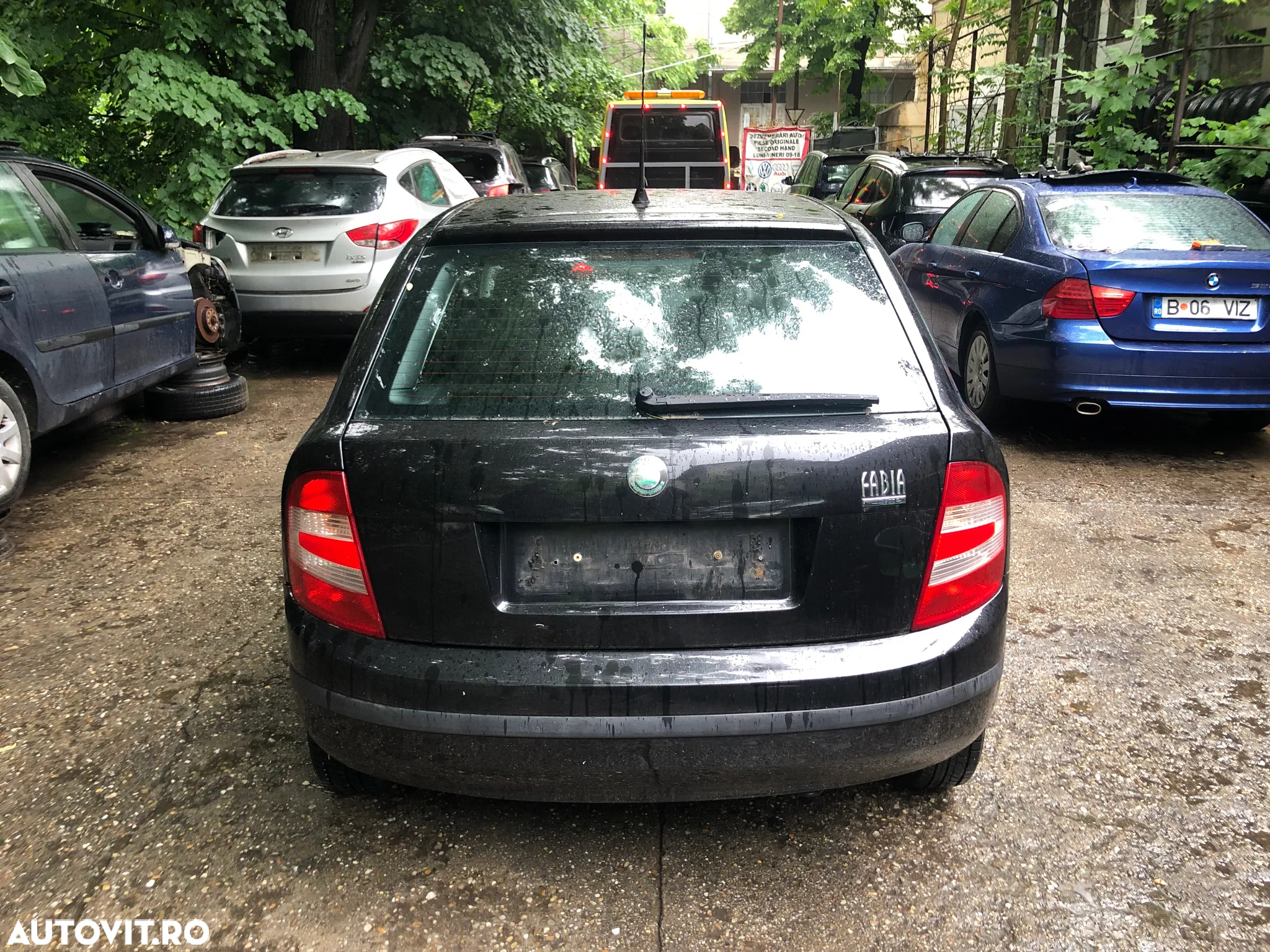 Dezmembrez Skoda Fabia 1 facelift 2006 negru 1.2 benzina BMD - 9