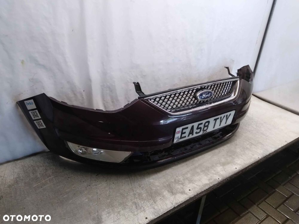 ^ ZDERZAK PRZÓD PRZEDNI FORD GALAXY MK.2 II BORDO BORDOWY PDC CZUJNIKI HALOGENY - 3