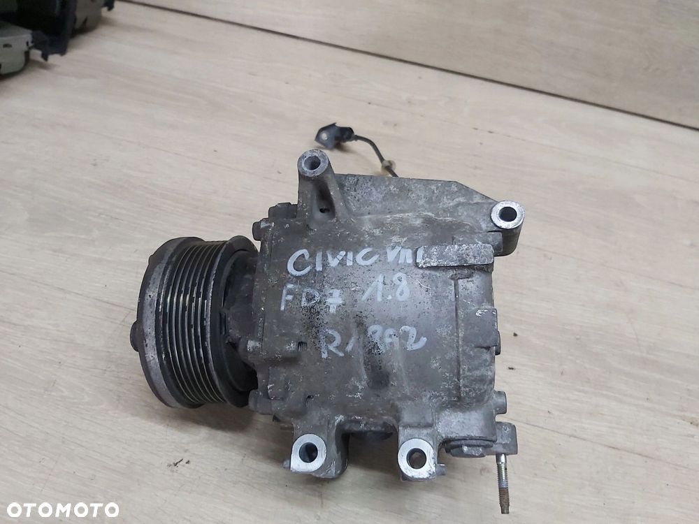 Honda Civic VIII 8 Kompresor sprężarka klimatyzacji 1,8 vtec TRSE073410 - 2