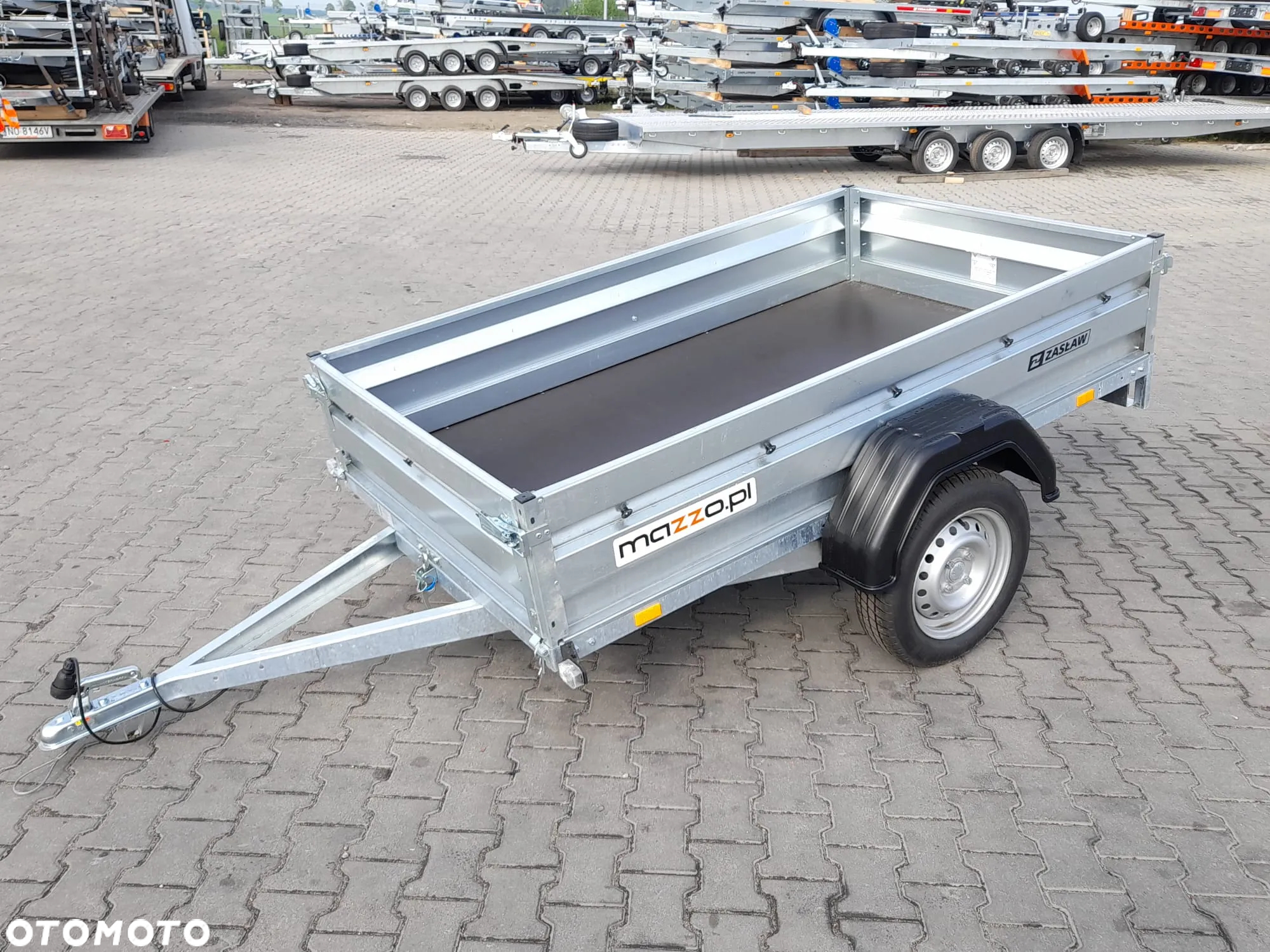 Zaslaw Dostawa Przyczepka uchylna DMC750kg 205x122x35cm SOLIDNA I MOCNA! HIT! - 4