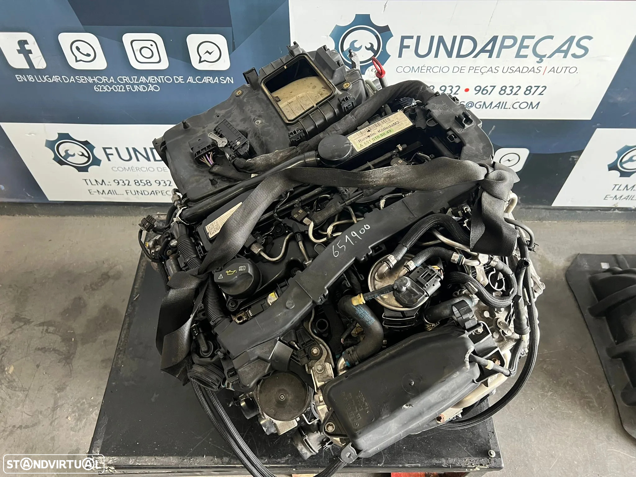Motor Mercedes Vito 115 CDi 2.2 150Cv Ref: 651.900 - 5