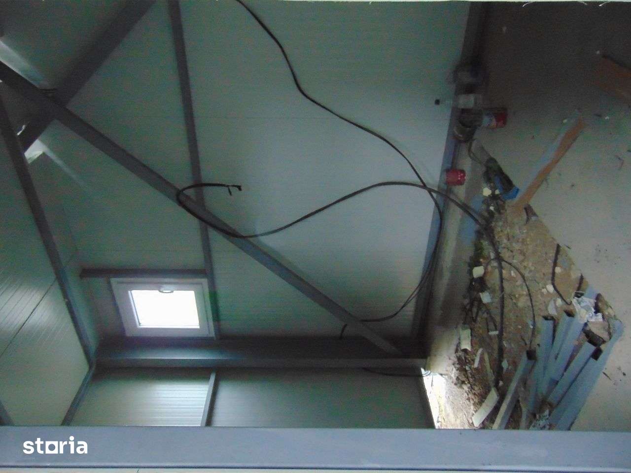 DEPOZIT de 500mp + 50mp BIROU curent 380v asfalt cu parcare 2 usi 4m - Imagine principală: 4/6