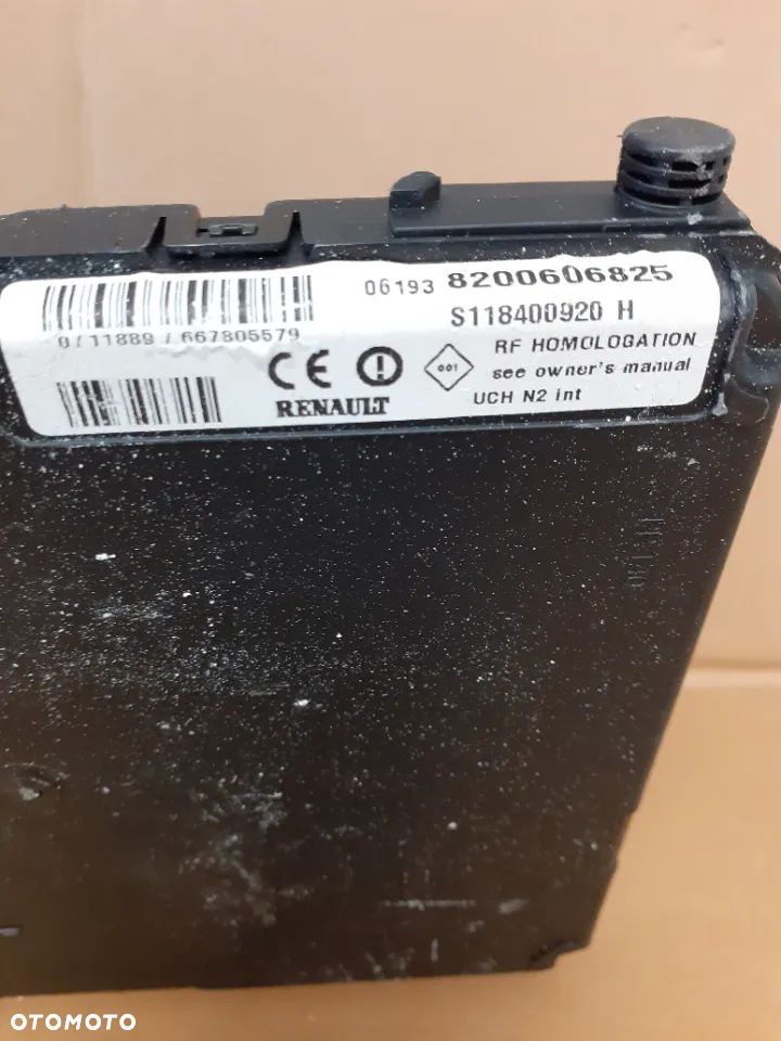ZESTAW Renault Scenic II Megane II 519158083 | S118539003E |  8200606825 | 8200565863 - 9