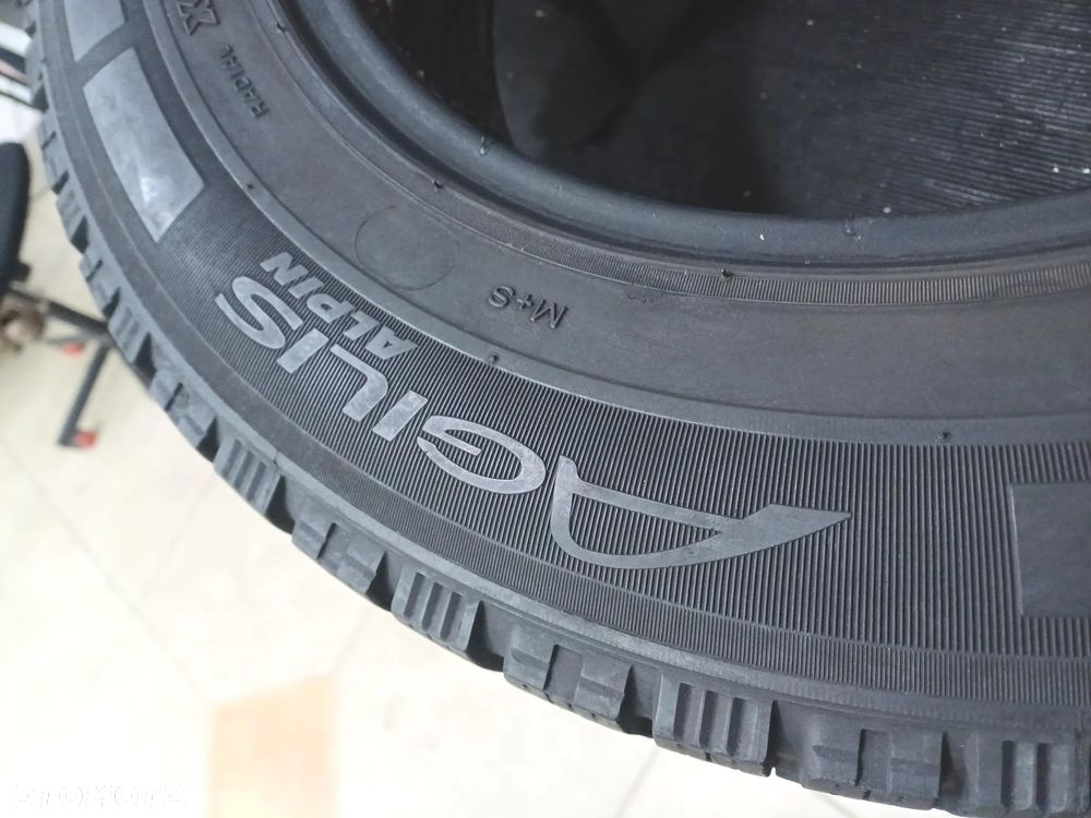 4x 195/70R15c michelin  opony zimowe 8,5mm 52513 - 6