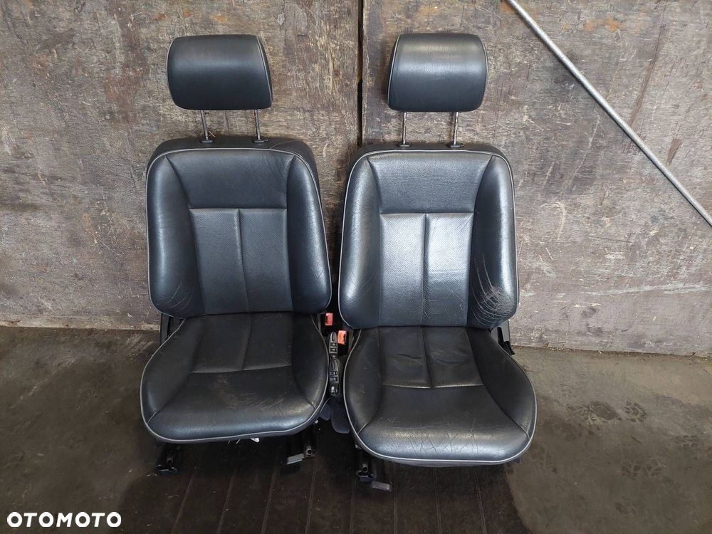 FOTELE KOMPLET LEWY PRAWY KANAPA TYŁ + BOCZKI MERCEDES W210 E KLASA KOMBI - 9