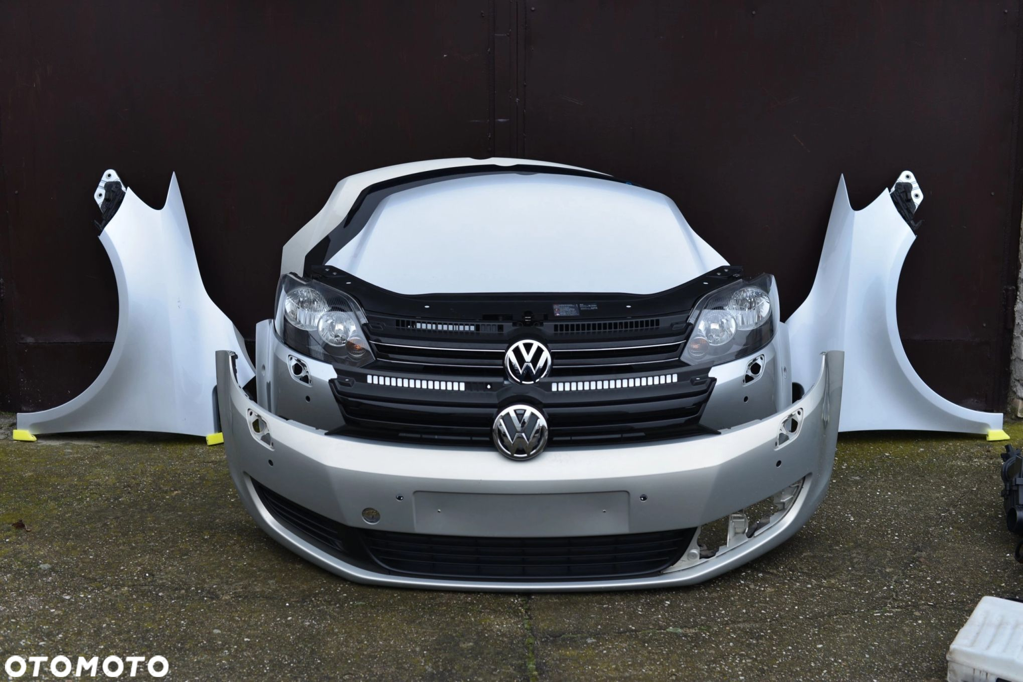MASKA ZDERZAK GRILL BŁOTNIK LAMPA H7 XENON PAS BELKA VW GOLF VI 6 PLUS - 12