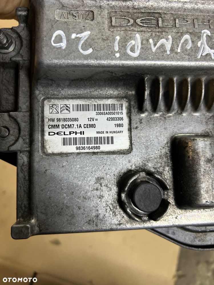 Peugeot Expert III sterownik silnika 9818035080 Citroen Jumpy III 2.0 - 5