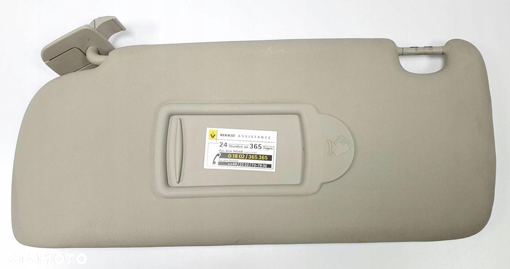 SŁONECZNIK OSŁONA DASZEK LEWY KIEROWCY RENAULT ESPACE IV 8200138847 EUROPA - 1