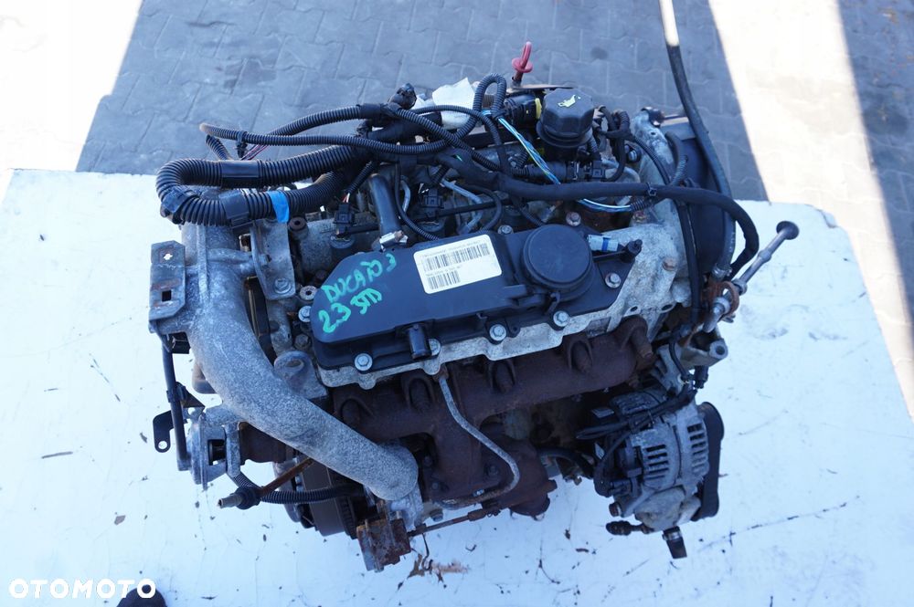 SILNIK FIAT DUCATO 2.3 JTD KOMPLETNY F1AE0481D 112 TYŚ KM - 9