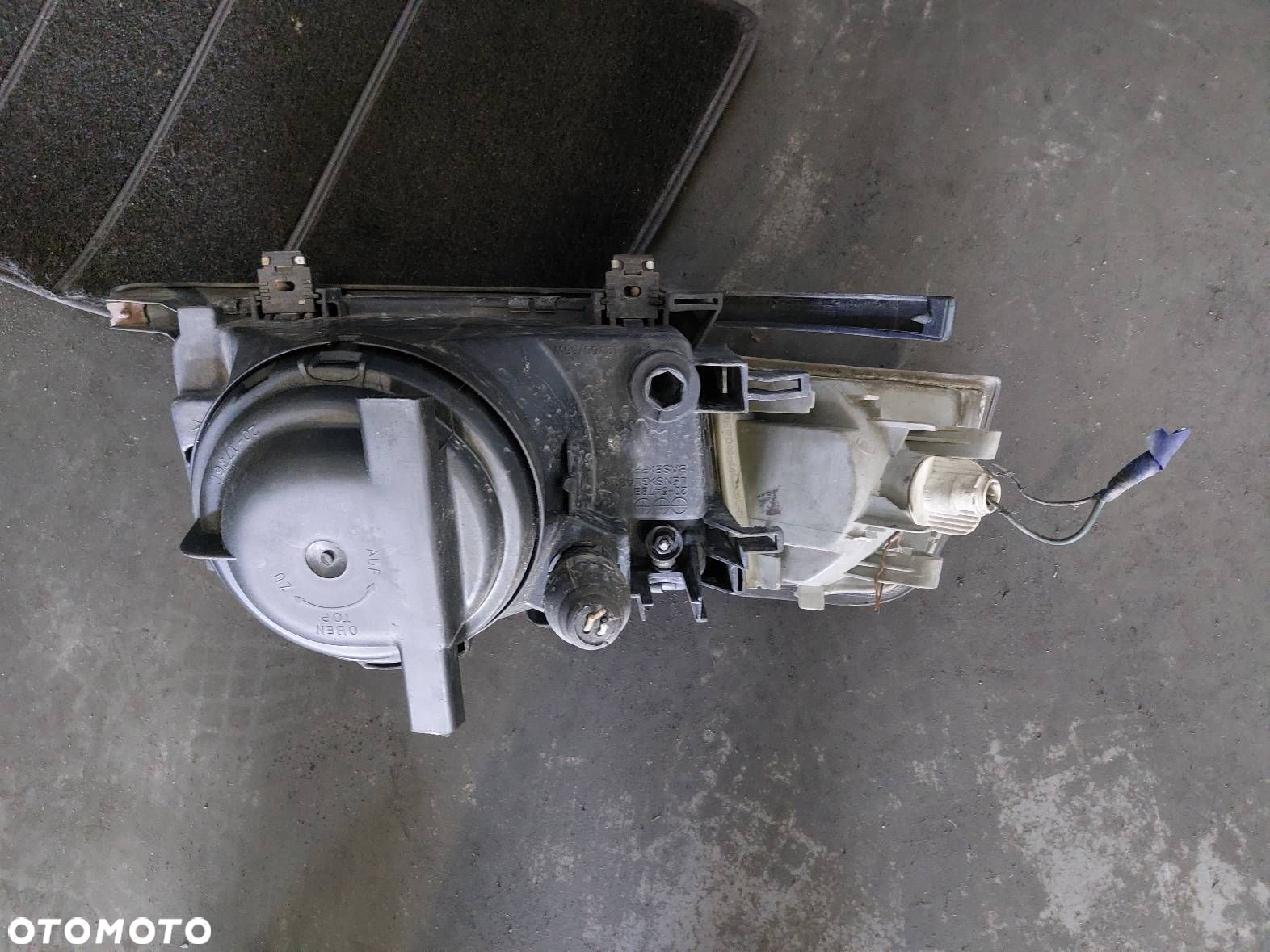 KOMPLETNY PRZÓD KLAPA ZDERZAK LAMPA BŁOTNIK AUDI 80 B4 LZ6P - 6