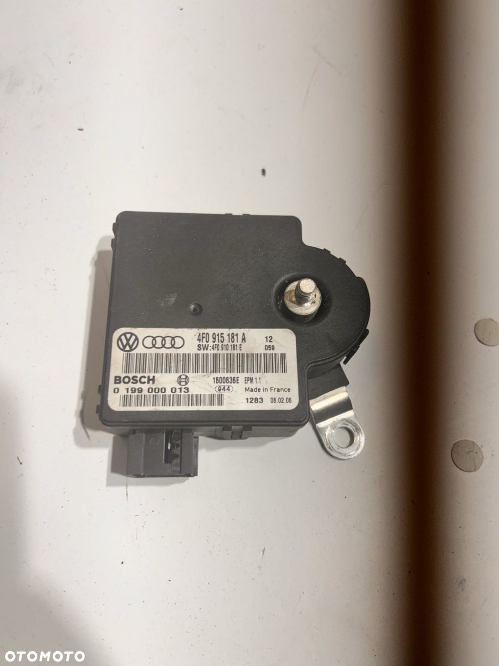 Moduł akumulatora sterownik Audi A6 C6 4F0 915 181 A - 1