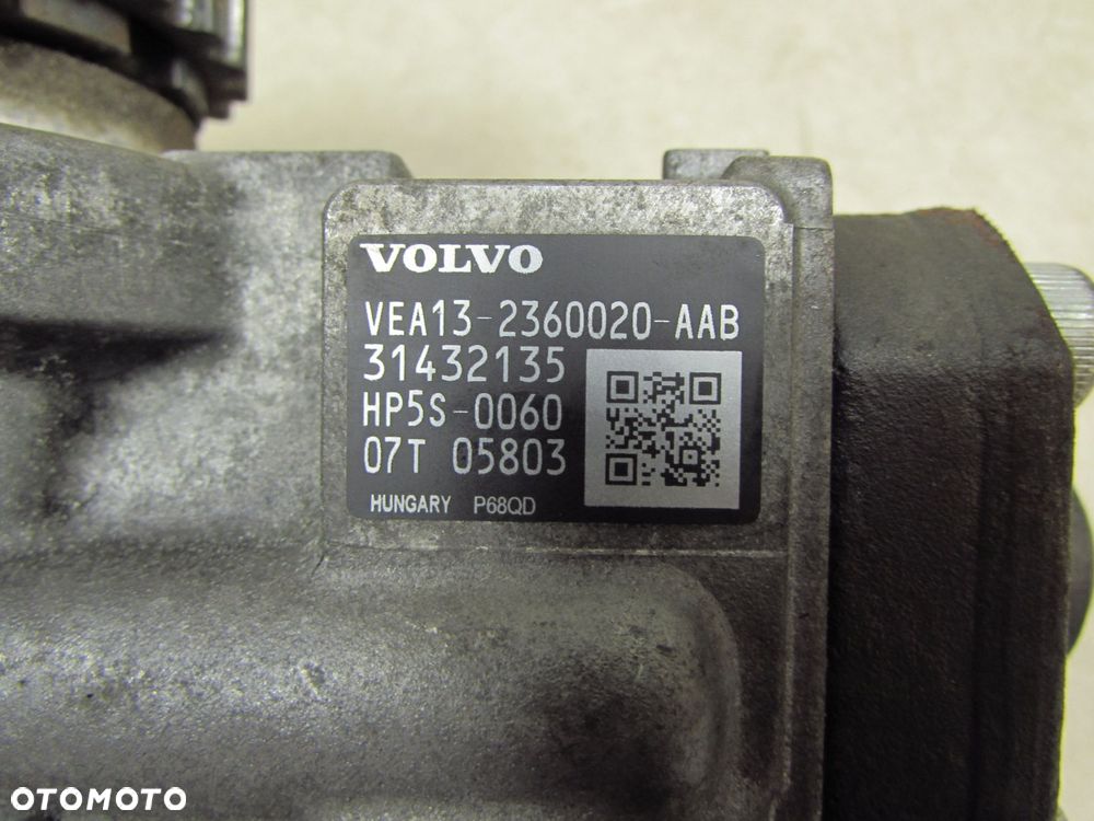VOLVO S60 II V60 XC60 S90 V90 2.0 D4 190 KM D4204T5 POMPA WTRYSKOWA PALIWA 31432135 VEA-2360020-AAB - 8