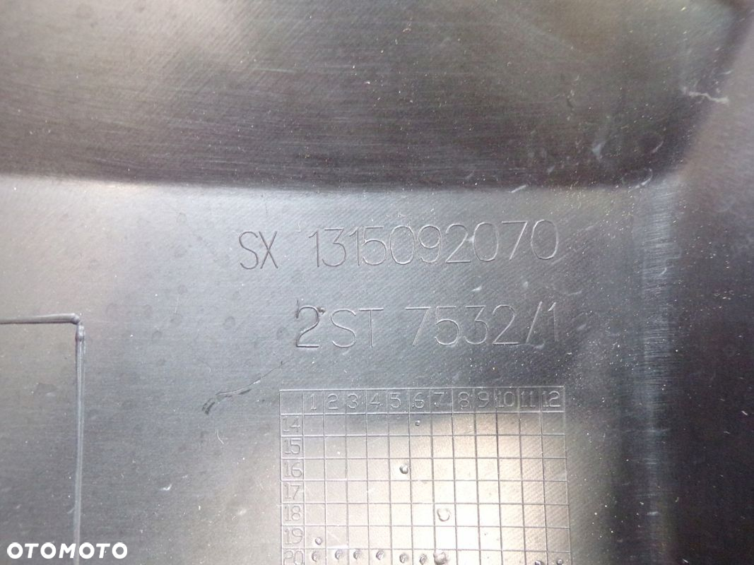 DUCATO BOXER JUMPER E6 17- ZDERZAK NAROŻNIK PRZEDNI LEWY Na Halogen Czarny - 5