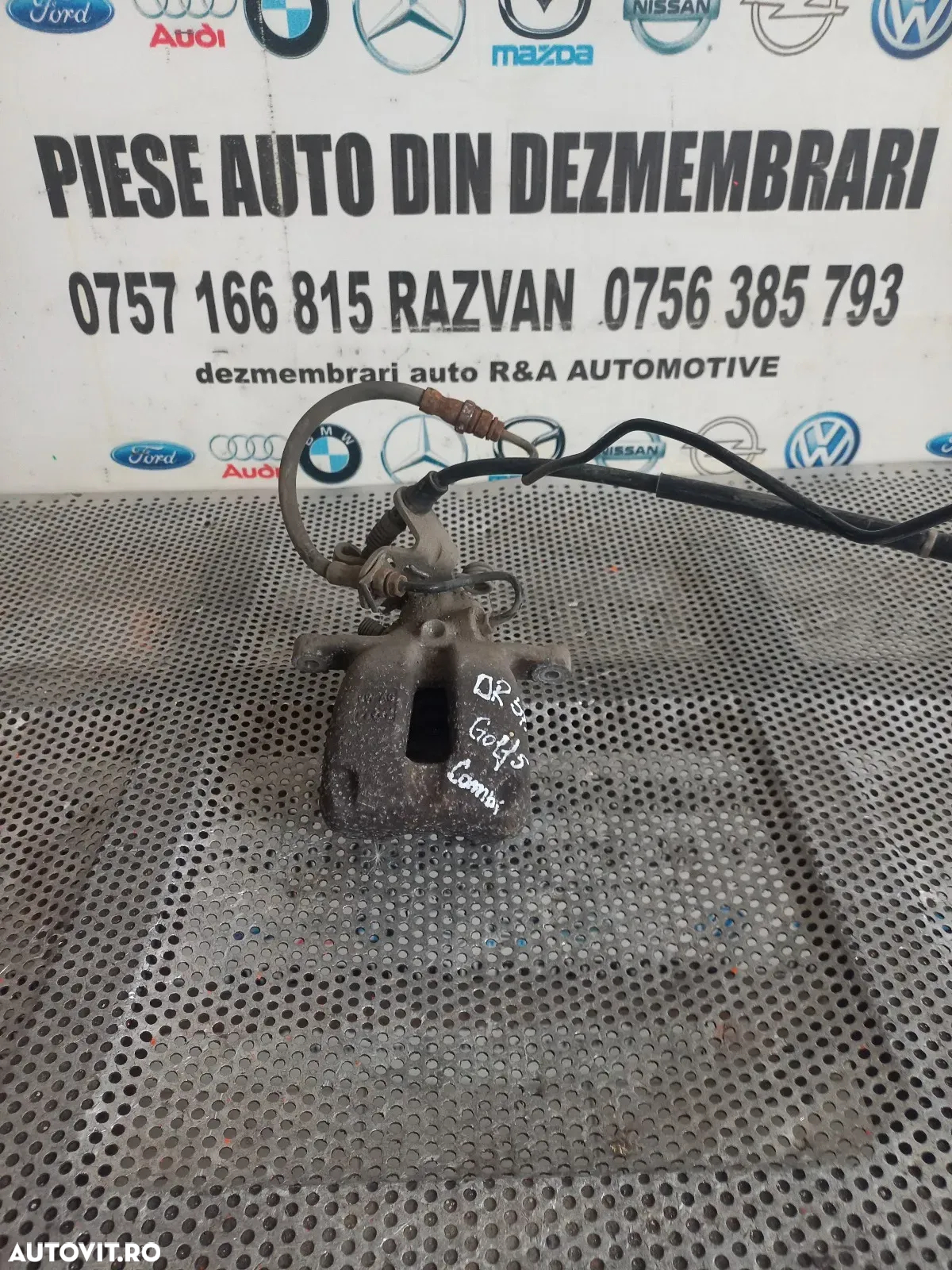 Etrier Dreapta Spate Vw Golf 5 V Touran Caddy Jetta - 5