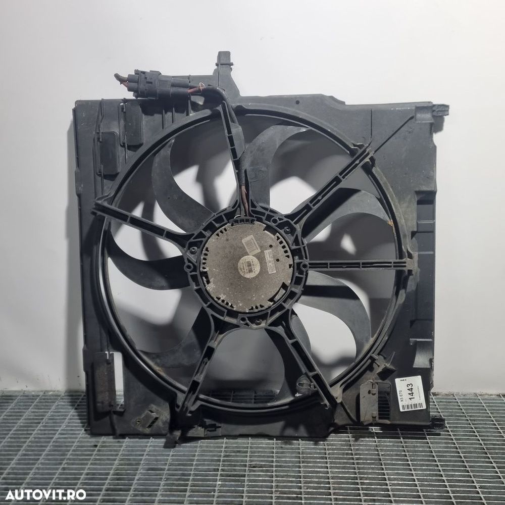 Electroventilator BMW X5 E70 3.0 2007 - 2010 235CP Automata (1443) Diesel 672601705 - 2